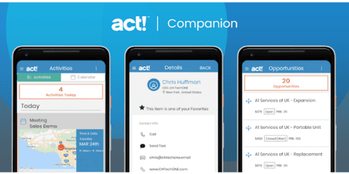 ACT! Companion Mobile App